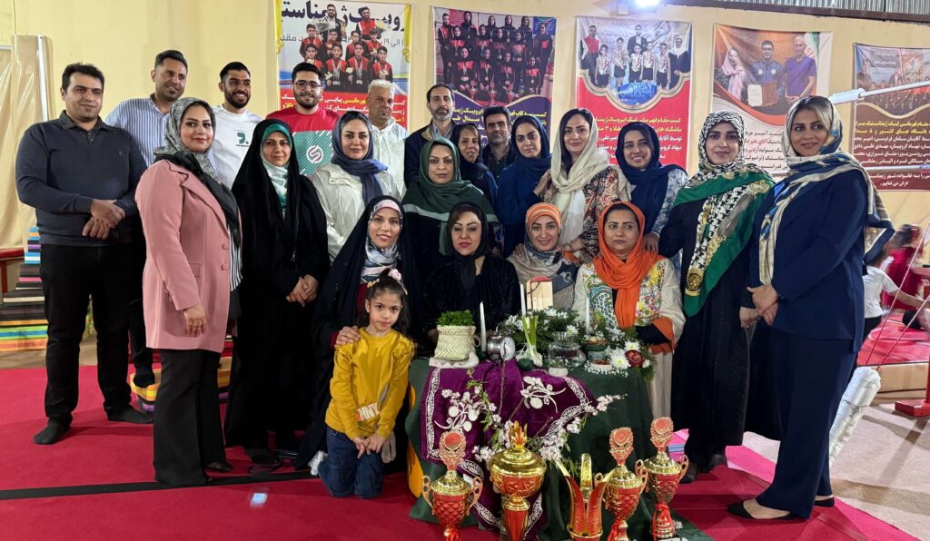 جشن نوروز ۱۴۰۴ در باشگاه شهر ژیمناستیک