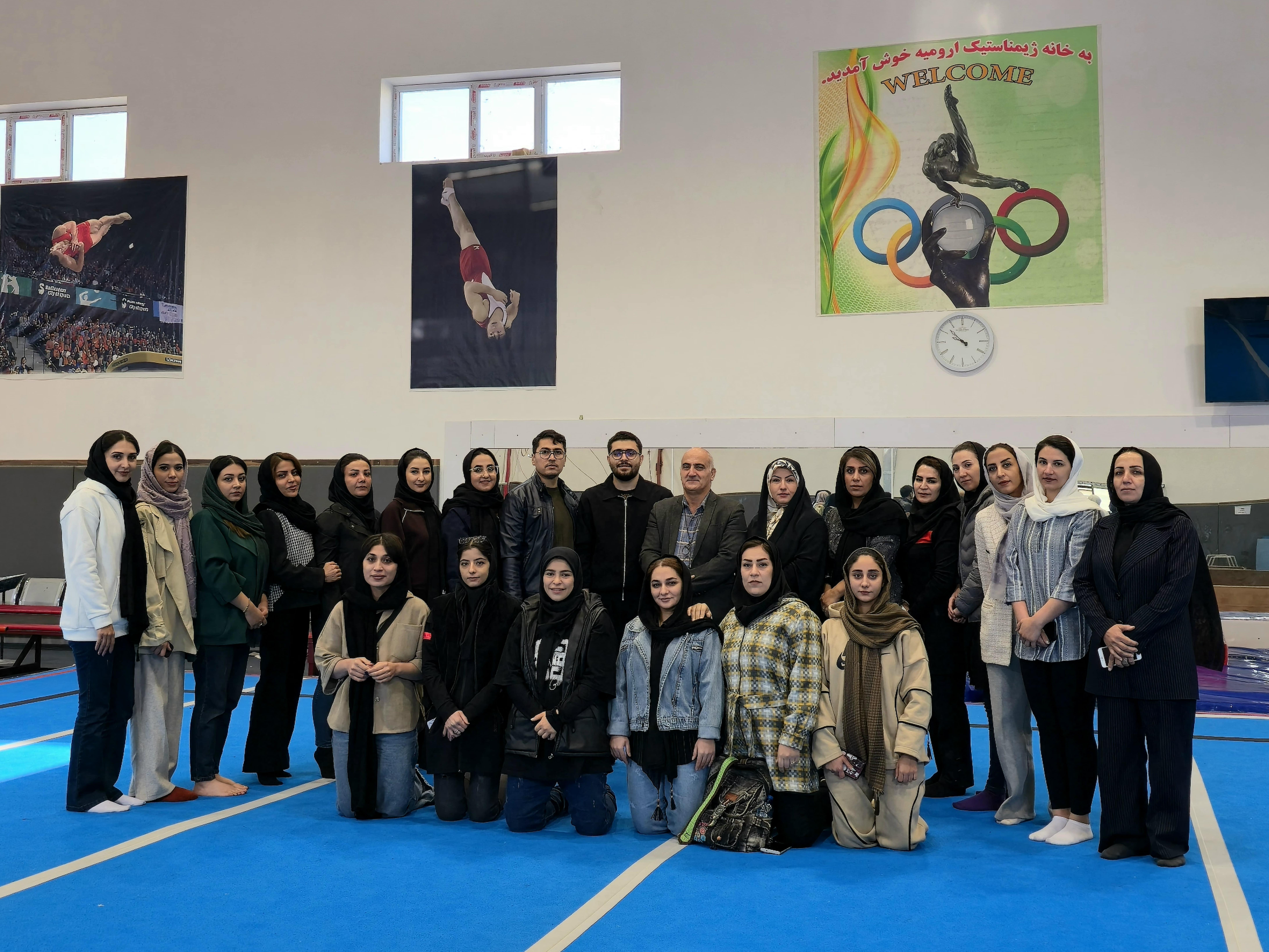 حضور علیرضا حمامی به عنوان مدرس در دوره داوری ژیمناستیک برای همه